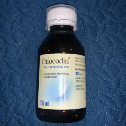 Thiocodin syrop 100ml flesje voor effectieve verlichting van droge hoest